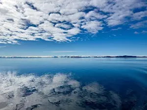 White Glacier Prints: cruising through the wonderful Arctic along glacier between Nordaustlandet and Spitsbergen