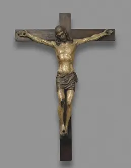Firenze Prints: Crusifix'. Italy. Florence, Circa 1500 (cross was created afterwards)