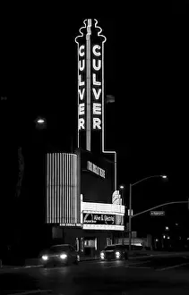 Venue Prints: The Culver Theater, now called the Kirk Douglas Theater in Culver City, ca, USA