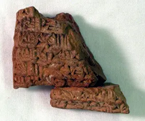 Bureaucracy Prints: Cuneiform tablet: promissory note for silver