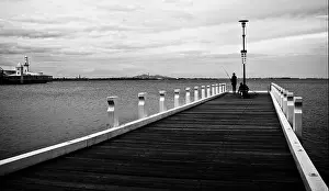 Leading Lines Prints: Cunningham pier of Geelong