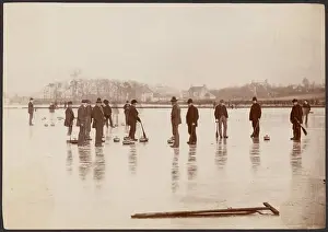 Curling match. Charles Reid, photographer (British)