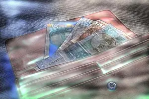 Space For Text Prints: Currency : Croatian Kuna