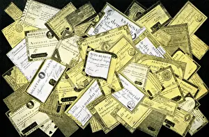 French Revolution Prints: Currency used during the French Revolution