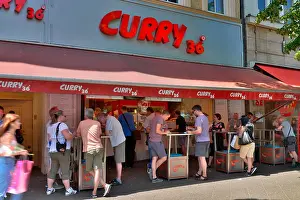 Fastfood Prints: Curry 36, Mehringdamm, Kreuzberg, Berlin, Deutschland