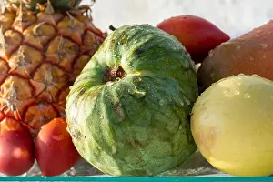 Ice Cream Prints: Custard apple or green ripe cherymoia