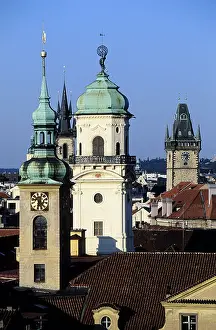 Stare Prints: Czech Republic, Prague, Stare Mesto district, the Clementinum