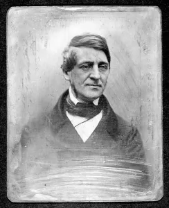 Poetic Prints: This daguerreotype presents an early photographic portrait of Ralph Waldo Emerson