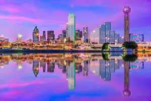 Dallas, Texas, USA downtown city skyline