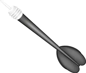 Javelin Prints: Dart in black design
