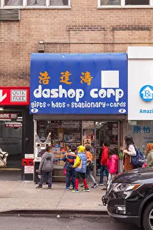 Holiday Destination Prints: Dashop gift shop, 8 Elizabeth St, Chinatown, New York City, United States of America