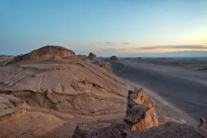 Dasht Prints: Dasht-e Lut Desert in eastern Iran taken in January 2019 taken in hdr