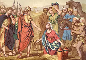 Kneel Prints: David and Abigail