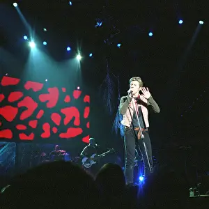 David Bowie Prints: David Bowie concert in Berlin