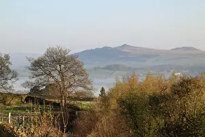 Early Morning Prints: A dawn view of the hill known as Sharp Haw