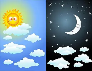 Wake Prints: day and night
