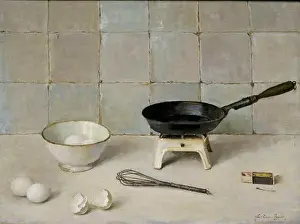 Household Prints: *De Omelet* (The Omelette) by Lucie van Dam van Isselt (1871–1949)