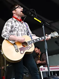 New Orleans Prints: Decemberists playing at Jazz Fest 2011 in New Orleans, LA on day 3