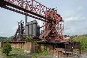 Debris Prints: The decommissioned, abandoned, and demolished Carrie Furnace in Rankin, PA