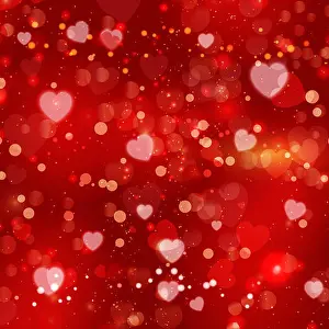 Eps10 Prints: Decorative hearts background for Valentine's Day