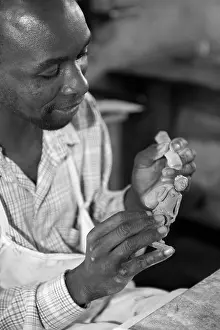 Malawi Prints: Dedza pottery, Dedza, Malawi