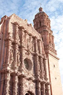 1500s Prints: With its delicately carved pink stone facade