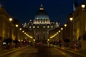 Obelisk Prints: Via della Conciliazione (Road of the Conciliation) in Rome