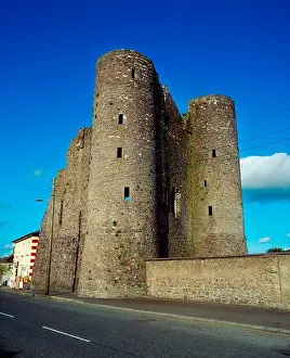 Places Of Worship Prints: Delvin, Co Westmeath, Ireland, Delvin Castle