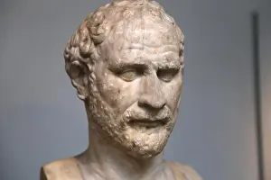Times Prints: Demosthenes (384-322 BC). Greek statesman and orator of ancient Athens