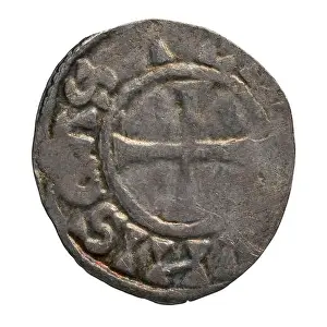 10th Century Prints: A denier coin from the Trésor de Fécamp