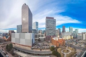 Images Dated 12th March 2019: Denver, Colorado, USA downtown cityscape in the afternoon