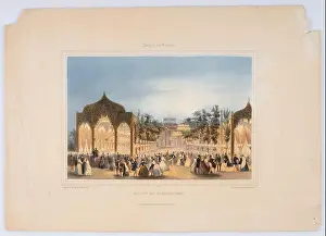 Ornamentation Prints: This depiction of the Château-Rouge ballroom