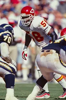 Intense Prints: Derrick Thomas of the Kansas City Chiefs