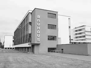 1925 Prints: DESSAU, GERMANY - JUNE 13