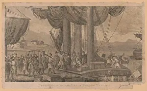 Dumping Prints: Destruction of the tea in Boston Harbor