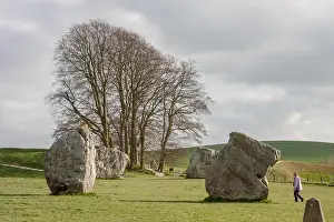 Wiltshire Prints: Details of stones and environs in the Prehistoric Avebury Stone Circle