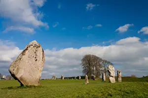 Wiltshire Prints: Details of stones and environs in the Prehistoric Avebury Stone Circle