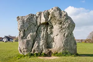 Wiltshire Prints: Details of stones and environs in the Prehistoric Avebury Stone Circle