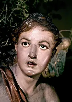 Francisco Prints: DETALLE DEL ANGEL - ORACION EN EL HUERTO - 1752 - MADERA POLICROMADA - BARROCO ESPAÑOL