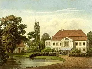 Kreis Prints: Deutsch: Rittergut Wildschütz, Kreis Oels Polski: Wilczyce - dwór