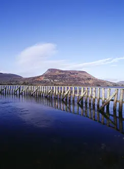 Loch Prints: dh LOCH FLEET SUTHERLAND Nature reserve highlands naturescot nnr scotland blue sky