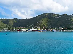 Lesser Prints: dh Road Town TORTOLA CARIBBEAN Road Town harbour port bvi harbor