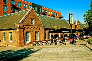 North East England Prints: The Dial Arch Pub, Royal Arsenal Riverside, Woolwich Arsenal, London, england