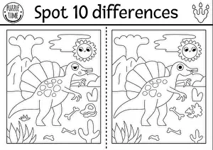 Difference Prints: Find differences game for children