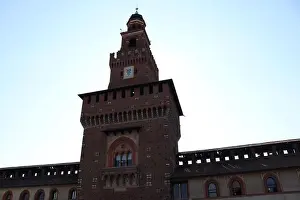 Milano Prints: Different architectural details found in several important buildings in Milan, Italy