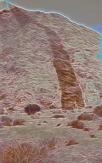 1925 Prints: Diorite dyke in Es-Slaf. 1925, Egypt, Sinai