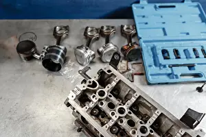 Spare Prints: Disassemble engine block vehicle