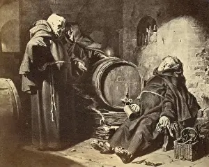 Discovering Prints: Discovering the drunken friar in the wine cellar