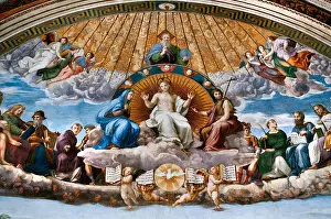 Civilization Prints: The Disputation of the Sacrament (Italian: La disputa del sacramento)