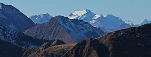 Bernese Oberland Prints: Distant view of the Diablerets glacier and mount Oldenhorn